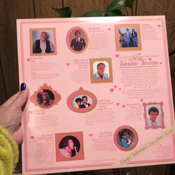 AVON VALENTINE FAVORITES VINYL RECORD - Picture 4 of 16